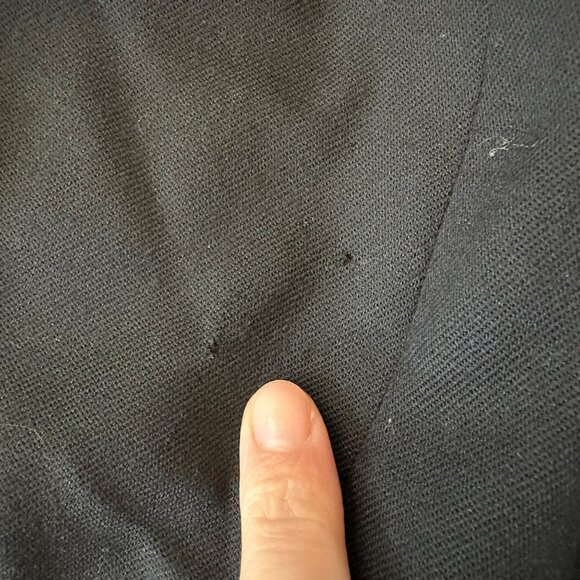 Pendleton Black Wool Midi Skirt With Side Slit Womens Size 16 - Picture 5 of 14